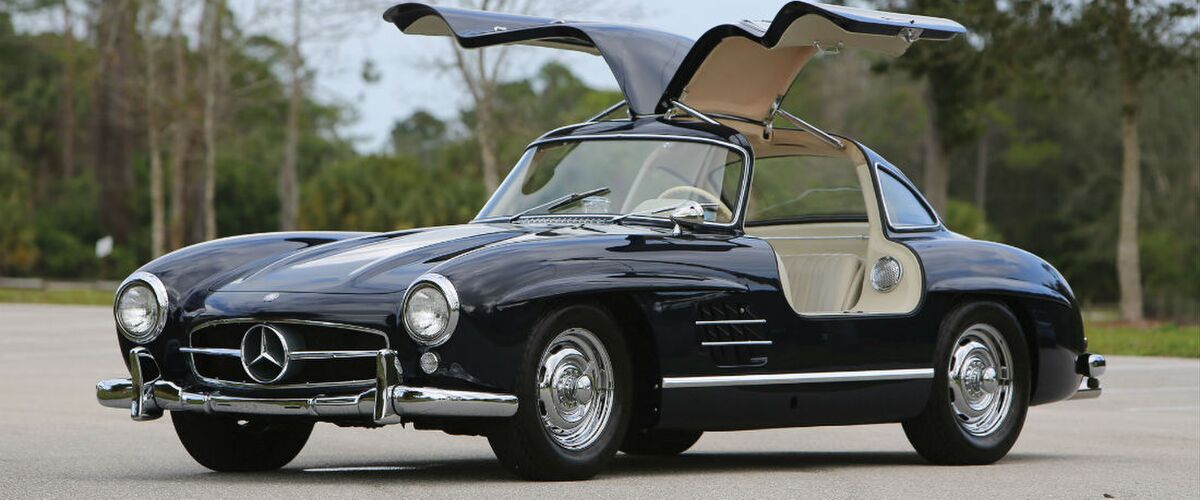 Deze 300 SL Gullwing van Mercedes laat je zweven