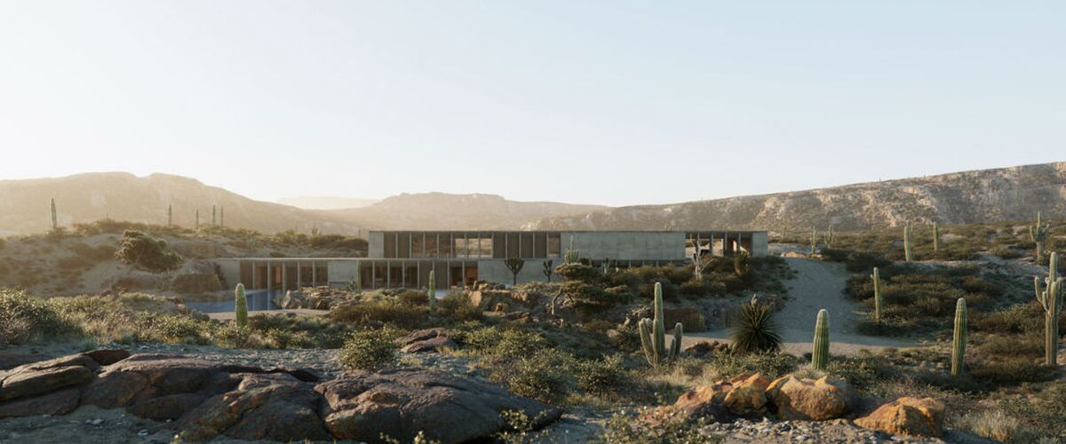 Hunter House: de stijlvolste woning in de Mexicaanse woestijn