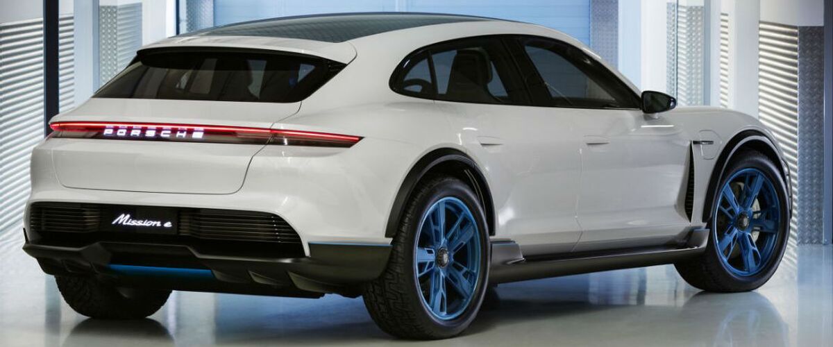 Porsche komt met dé Tesla concurrent: Mission E Cross Turismo