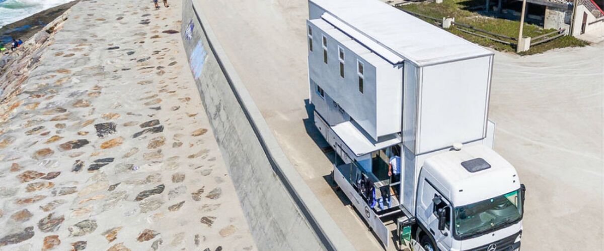 Het Truck Surf Hotel is de droom voor iedere surf liefhebber