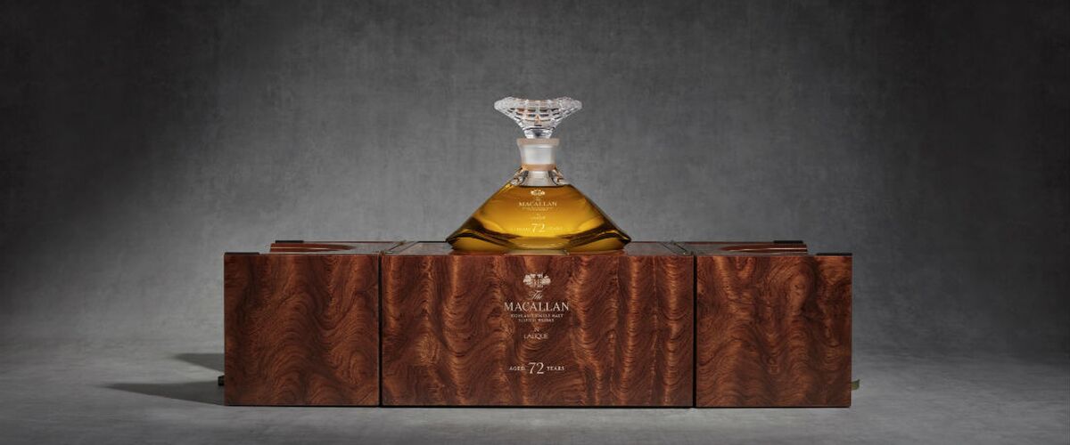 Deze 72 jarige whisky is de oudste whisky van The Macallan tot nu toe