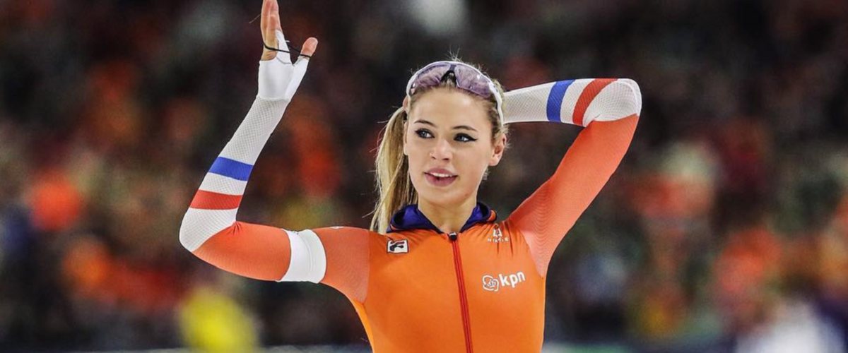 Maak kennis met de mooiste schaatsster van Nederland: Jutta Leerdam