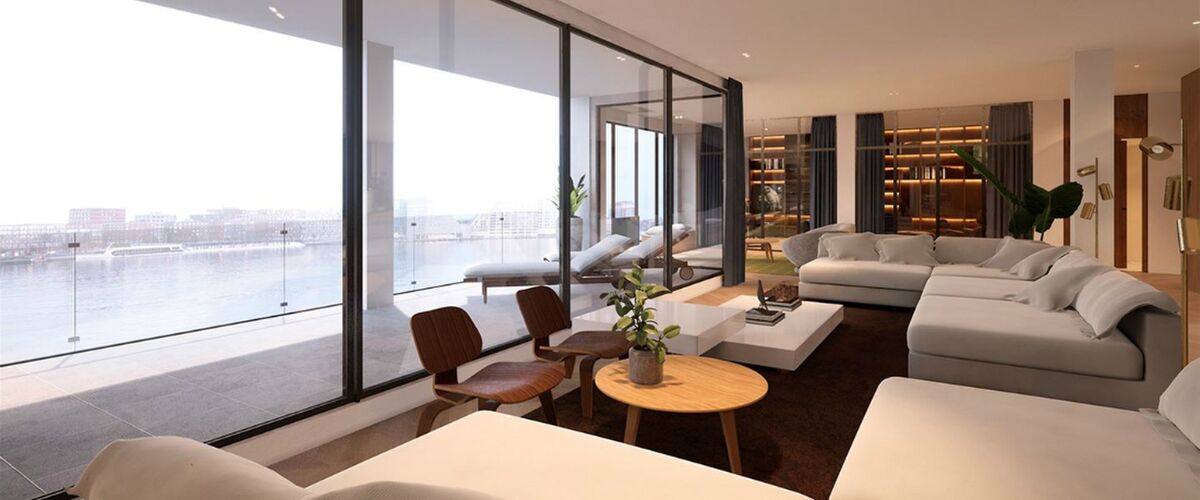 Te koop voor €8 miljoen: dit prestigieuze penthouse in Amsterdam