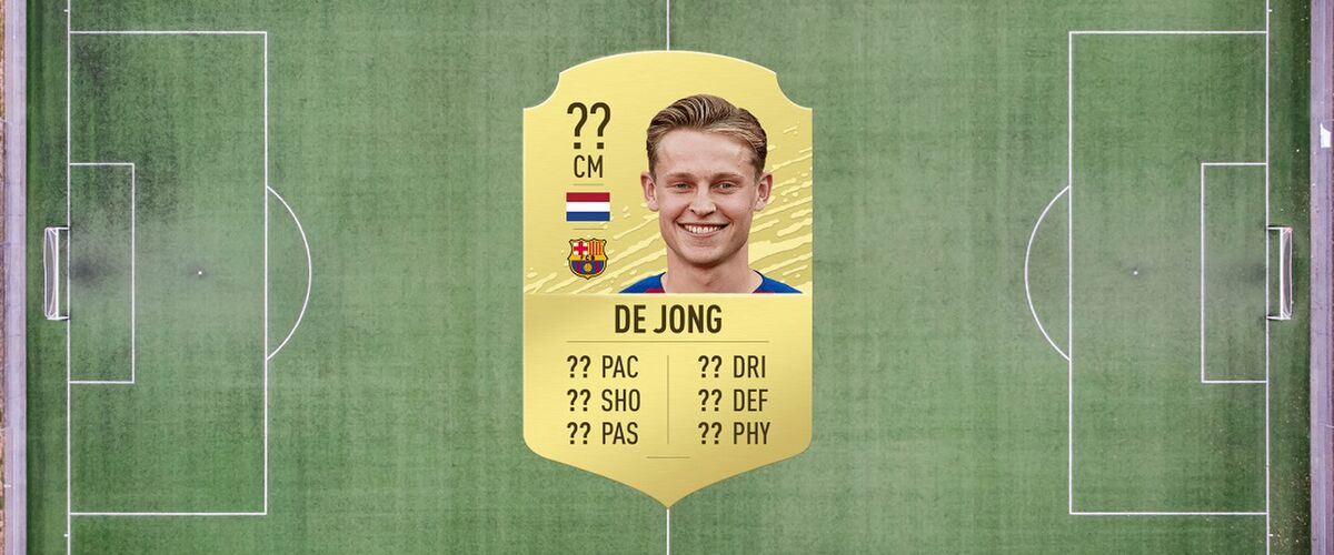 De FIFA 20-rating van Frenkie de Jong belooft erg goed te worden