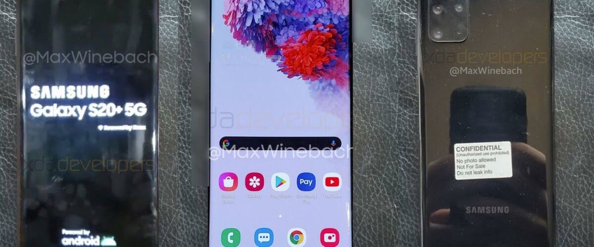 Gelekte foto’s onthullen hoe de Samsung Galaxy S20 eruit gaat zien