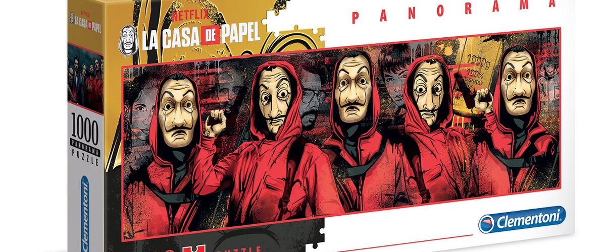 4 toffe La Casa de Papel (Money Heist) puzzels