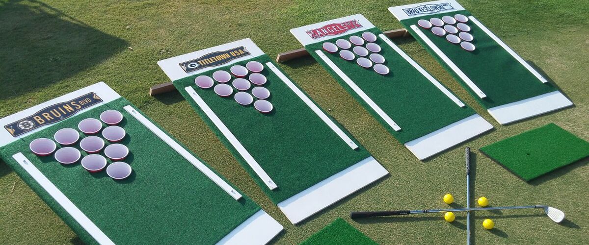 Deze Beer Pong Golf Set is de ultieme game voor de zomer