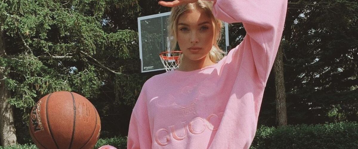 De Zweedse Elsa Hosk is de knapste basketbalster ter wereld