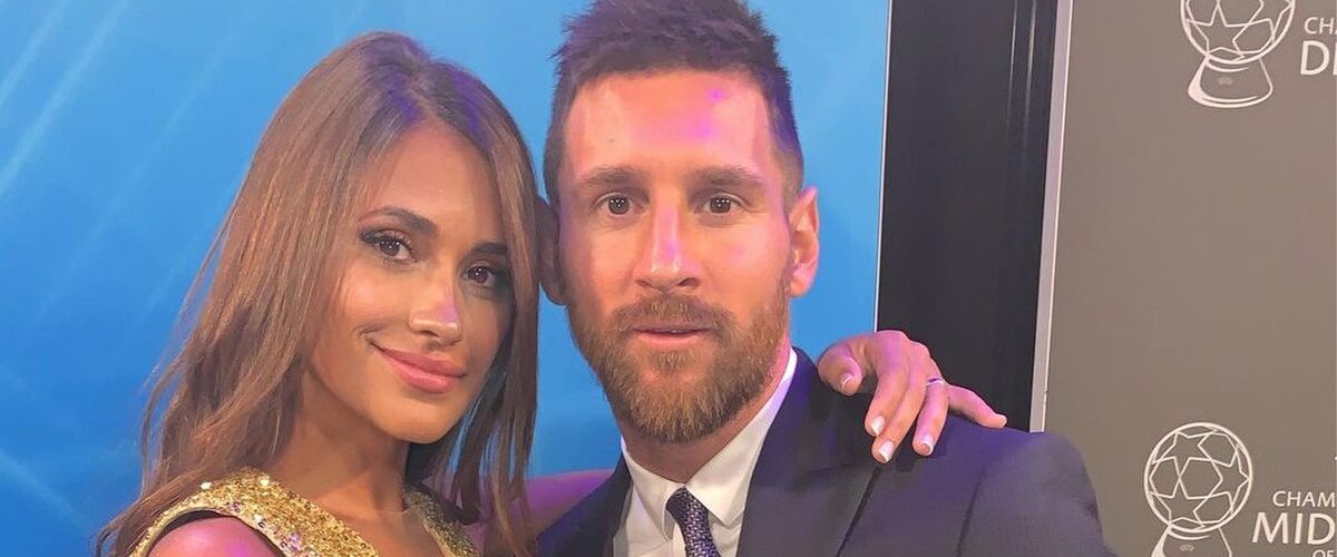 Antonela Roccuzzo is de knappe vrouw van Lionel Messi