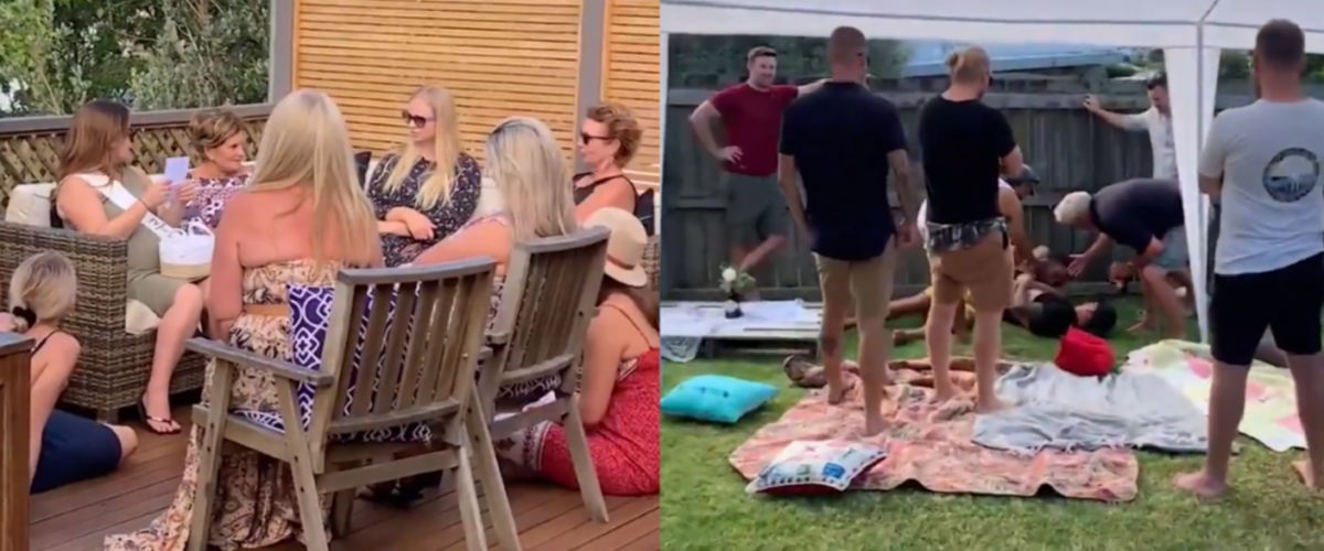 Deze geweldige video laat het verschil zien tussen vrouwen en mannen op een babyshower