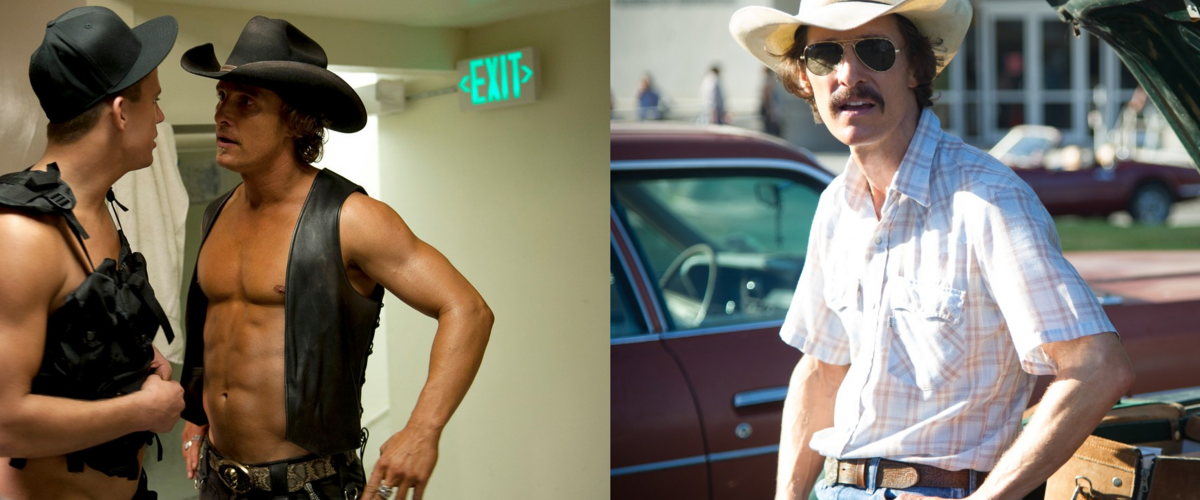 Extreme before & after: Matthew McConaughey viel bizar veel af voor filmrol