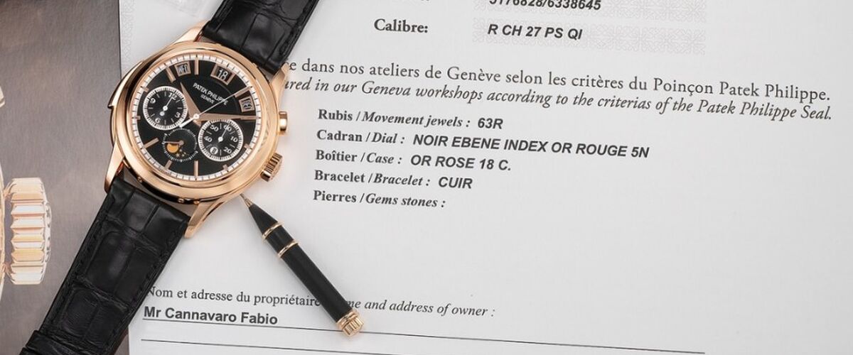 Luxe Patek Philippe horloge van Fabio Cannavaro zal binnenkort worden geveild