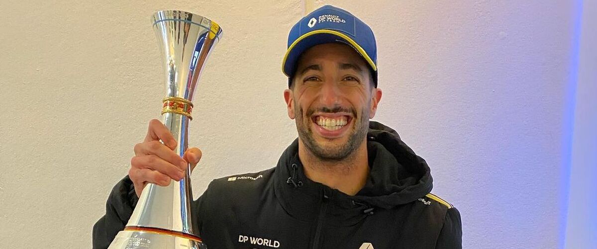 F1-coureur Daniel Ricciardo draagt exclusief horloge dat nergens te koop is