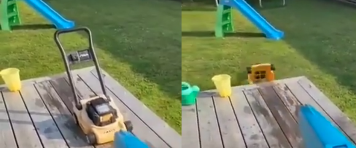 Bizar! Dit waterpistool is véél te krachtig voor kids