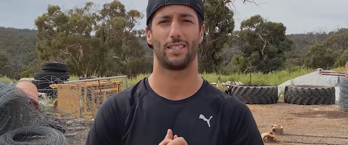 De bijzondere boerderij-training van Daniel Ricciardo