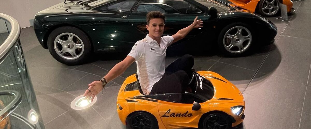 De privé auto’s van F1-coureur Lando Norris