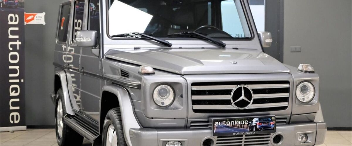 Deze brute Mercedes G-Klasse staat voor een relatief zacht prijsje te koop op Marktplaats