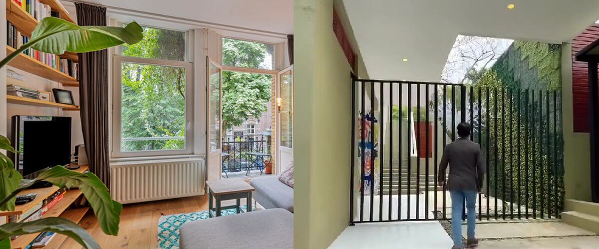 Dit krijg je voor € 490.000: appartementje in Amsterdam vs. megavilla in Colombia