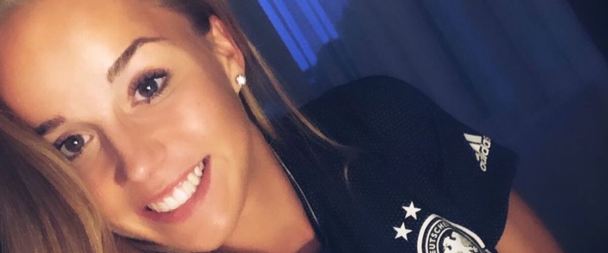 Voetbalster Giulia Gwinn is een Instagram-hit met 516.000 volgers