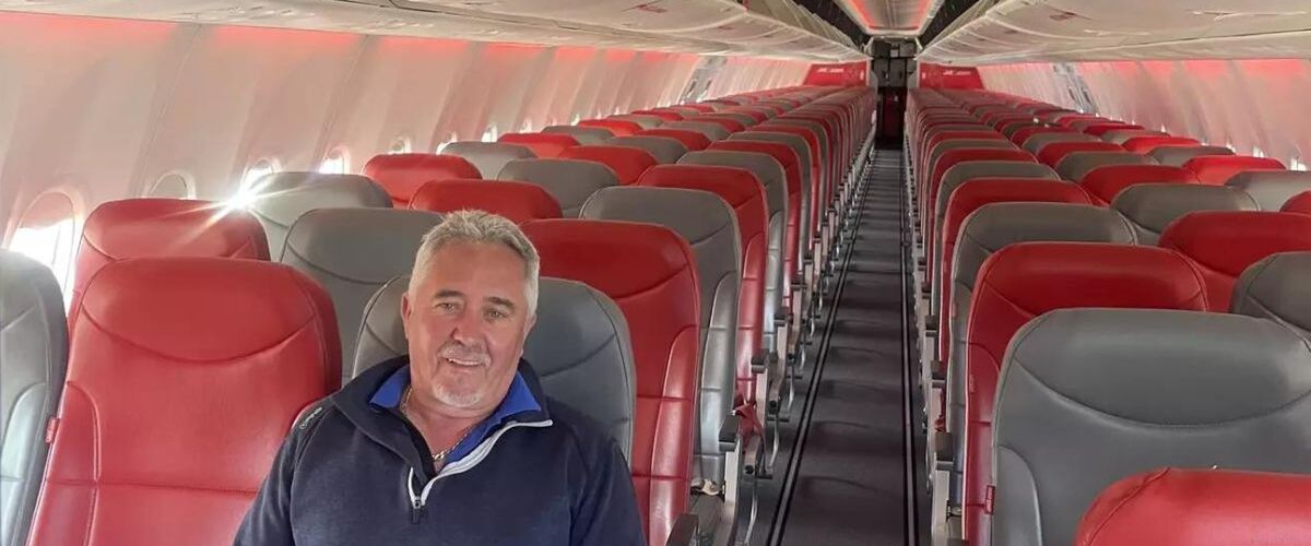 Man (65) bleek enige passagier te zijn: “Het cabinepersoneel noemde me steeds Koning Paul”