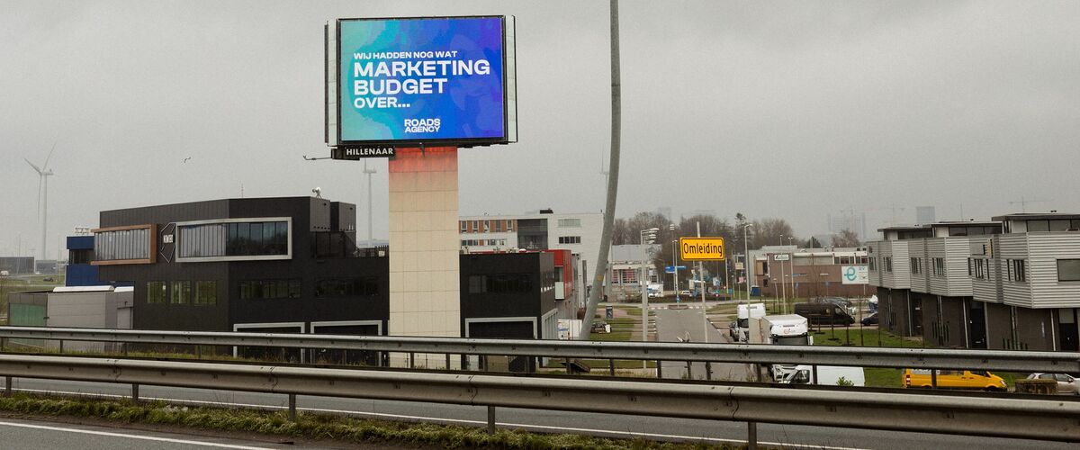 Nederlandse agency heeft marketingbudget over en spendeert het op een geniale manier