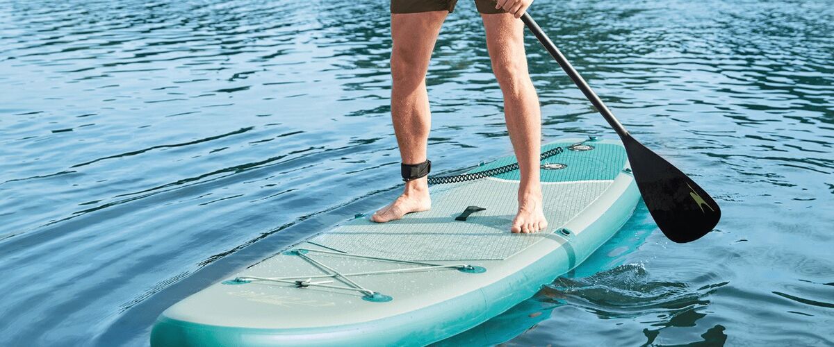 Te koop bij de ALDI: een goedkope, complete stand-up paddle board set