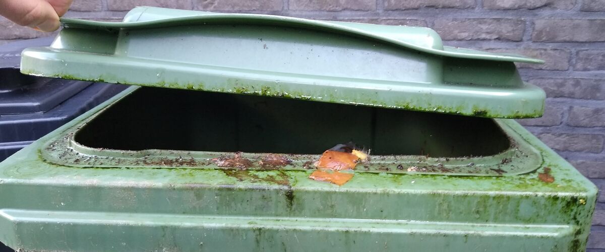 Last van vliegen bij je prullenbak/container? Dit boterhammen-trucje is dé oplossing