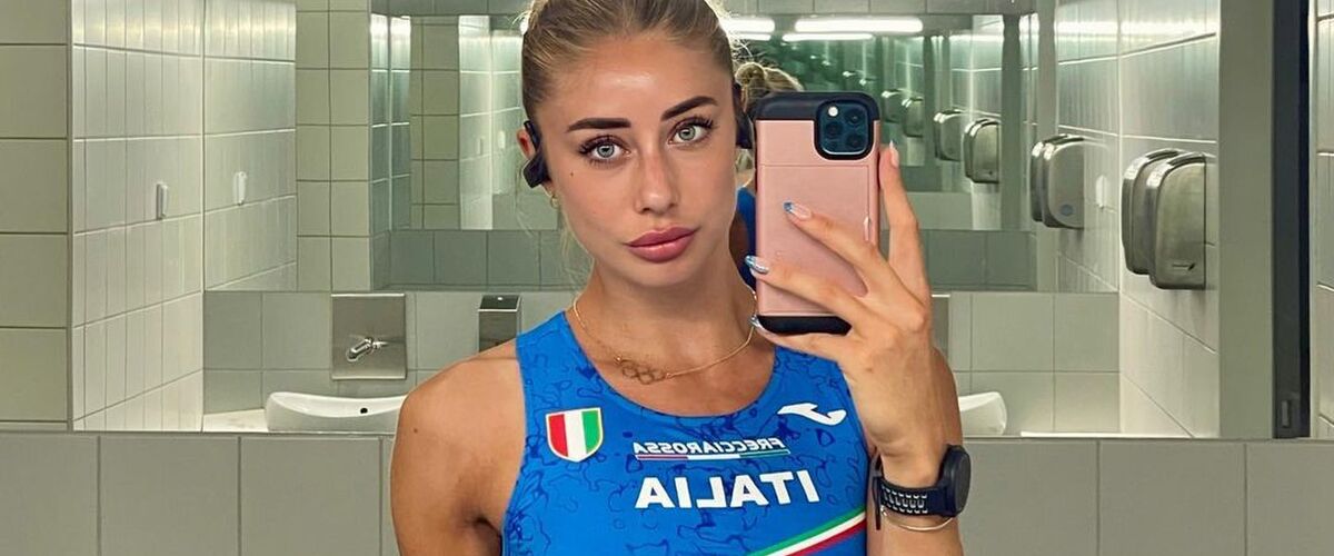 Italiaanse atlete Gaia Sabbatini is een grote hit op Instagram