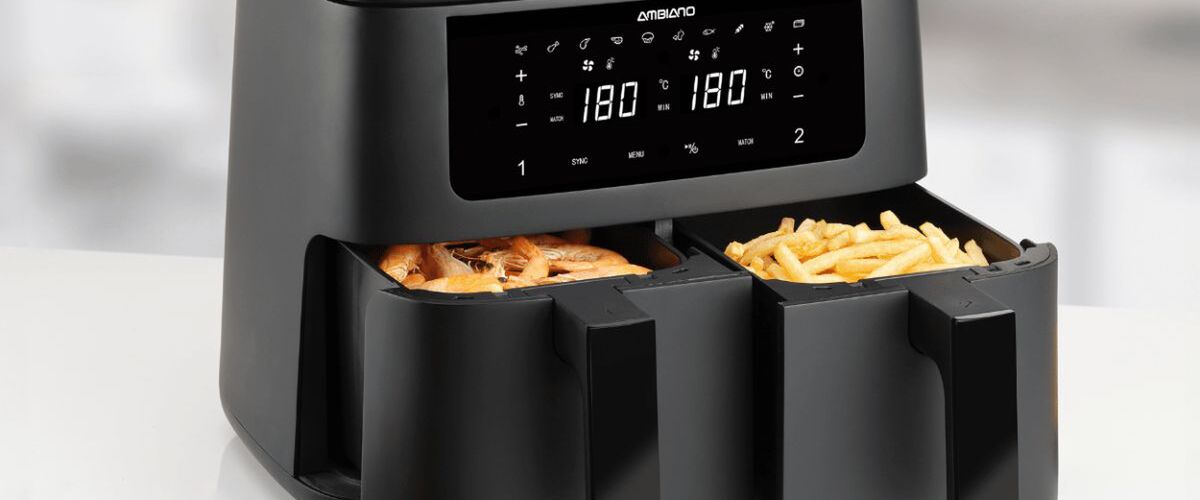 ALDI-deal: matzwarte airfryer met 2 frituurmanden te koop voor een spotprijsje