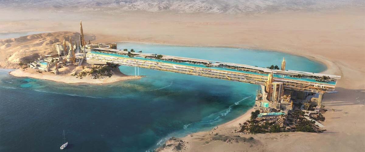 Saudi-Arabië wil langste infinity pool ter wereld bouwen: moet vier keer groter worden dan die in Dubai