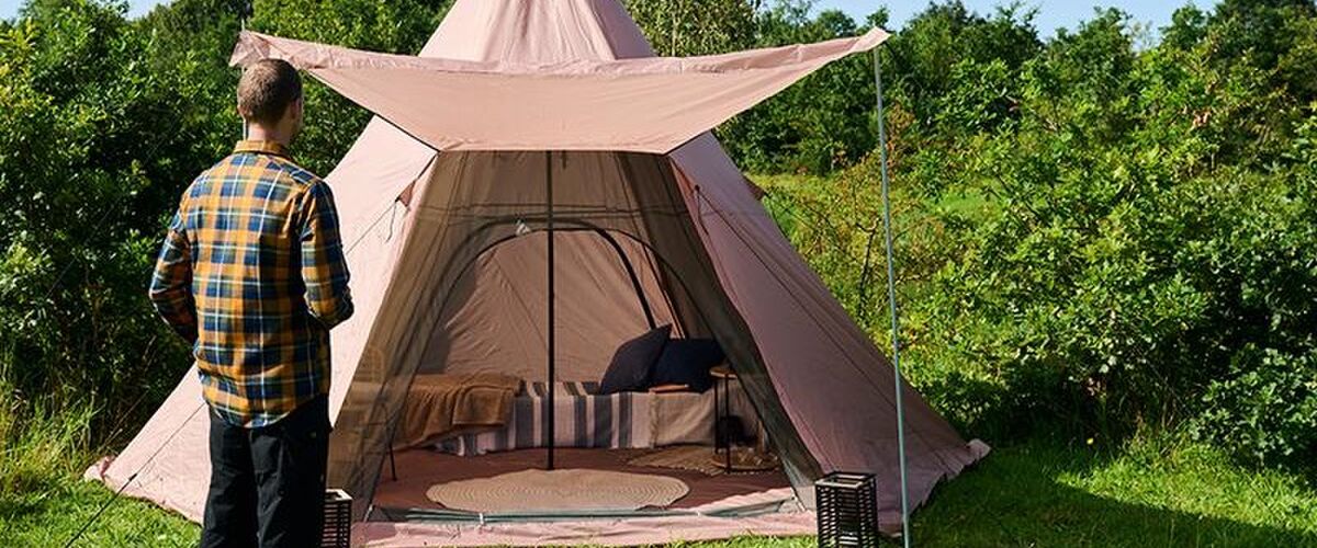 Zomerse must-have: Action verkoopt nu een ruime glamping tipi tent