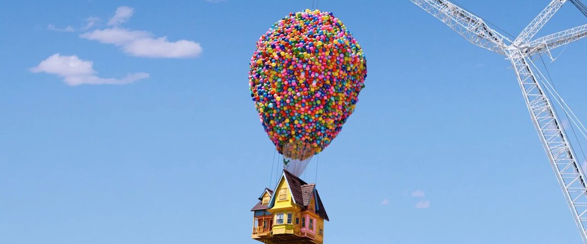 Zien: Airbnb verhuurt iconische huis van kinderfilm ‘Up’ met 8000 ballonnen