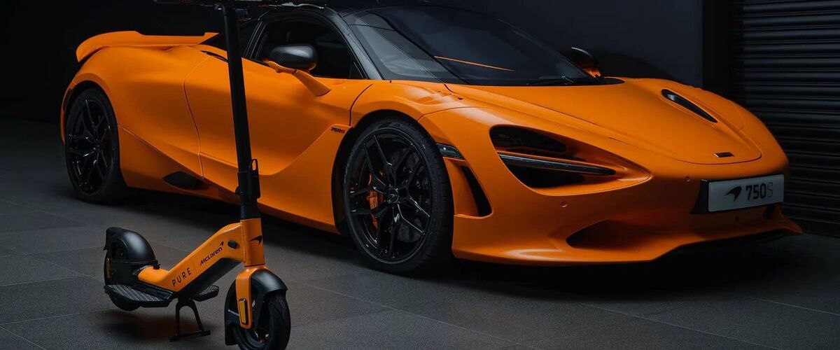 Opmerkelijk: autogigant McLaren komt met speciale edition elektrische step