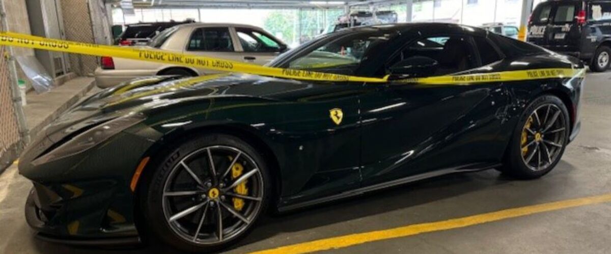 Gestolen Ferrari t.w.v. € 525.000 werd teruggevonden door AirPods die nog in de auto lagen