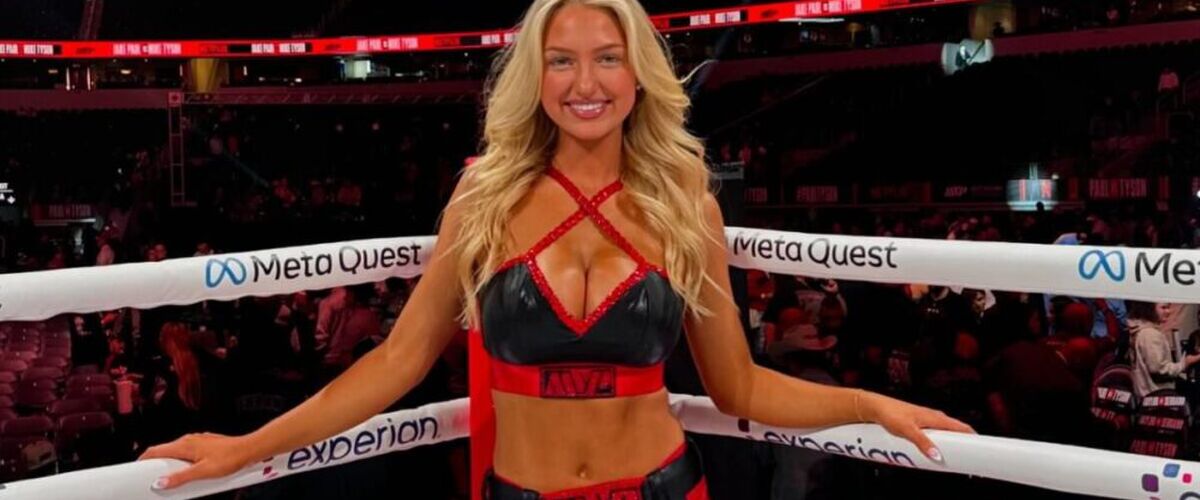 Wie is Sydney Thomas? De ring-girl bij Jake Paul vs. Mike Tyson