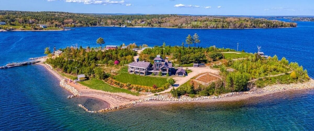 De droom: privé-eiland in Canada nu te koop voor € 7,8 miljoen