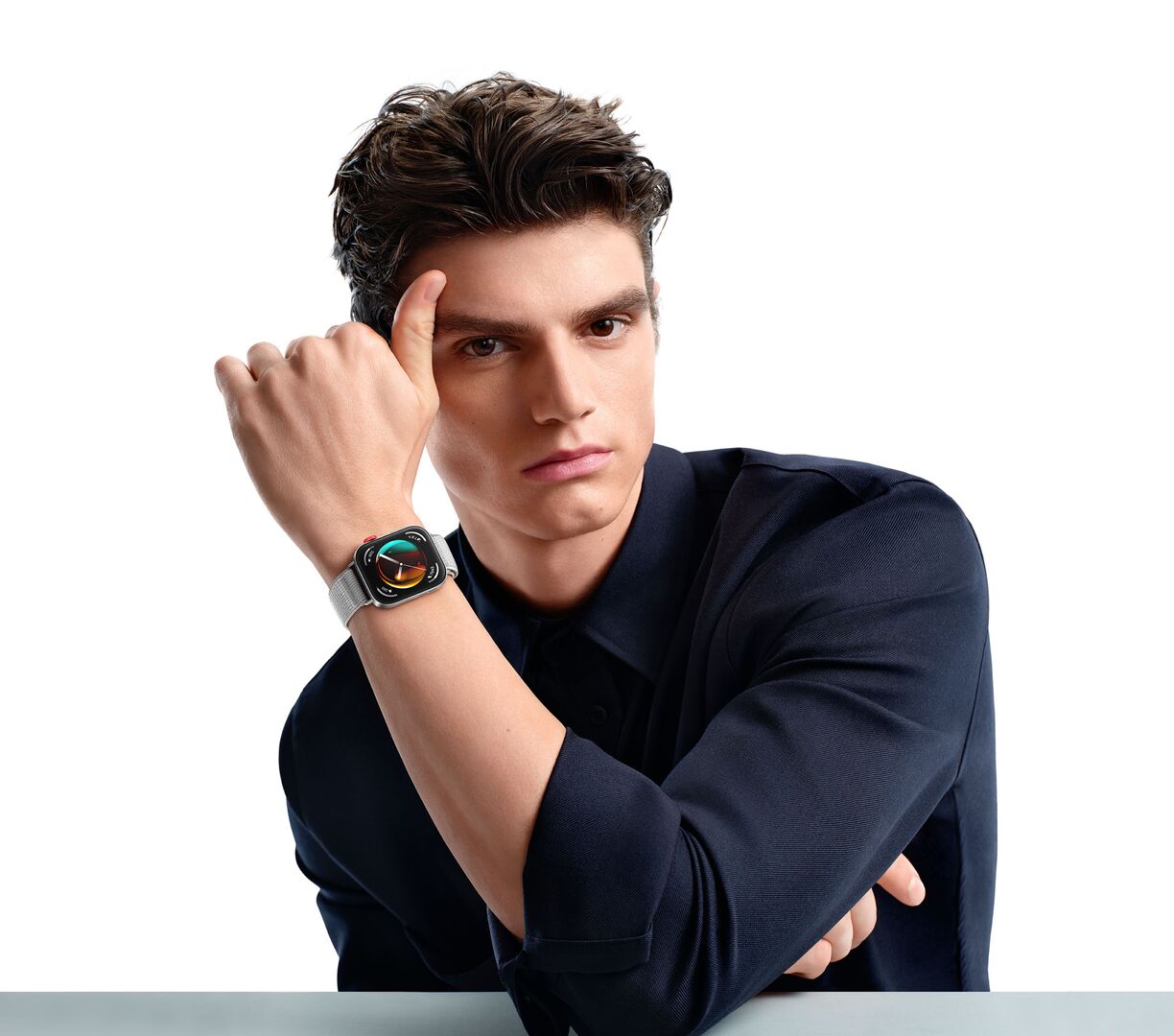 huawei horloge watch fit 3 om pols