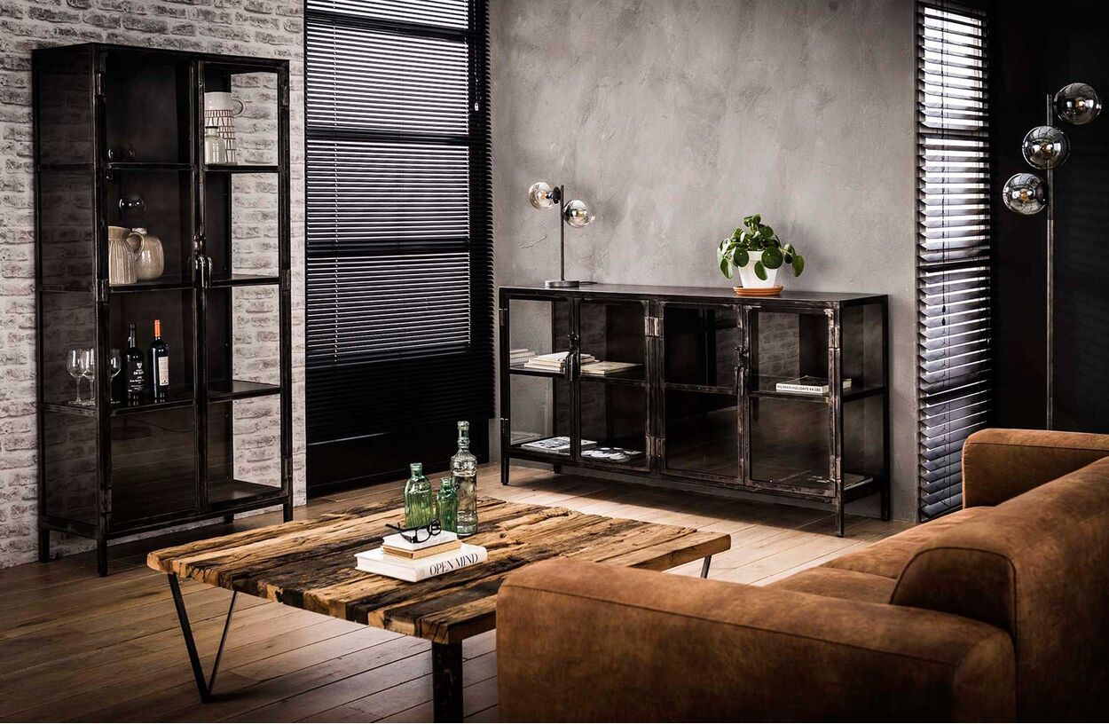 vitrinekast glas