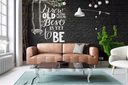 stenen muur brick wall woonkamer man man 2