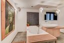 houten badkamer