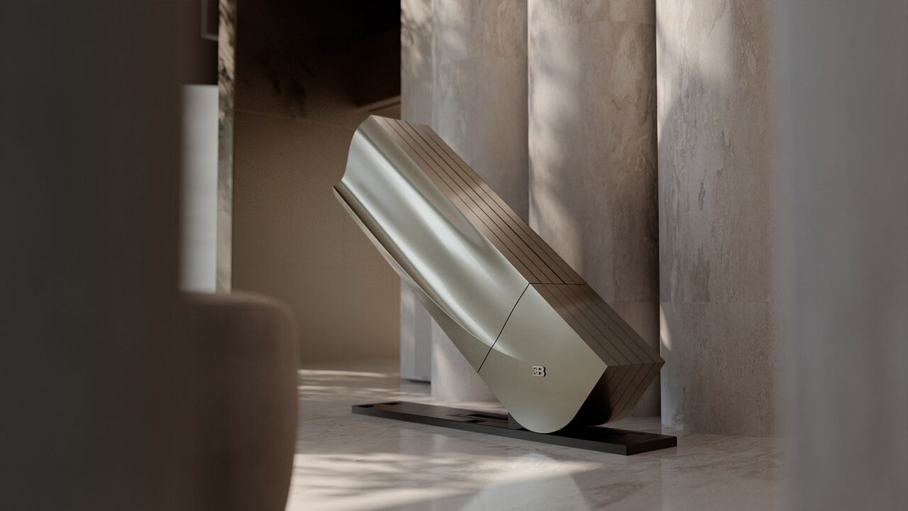 Zo ziet het superstrakke design van de tv eruit 