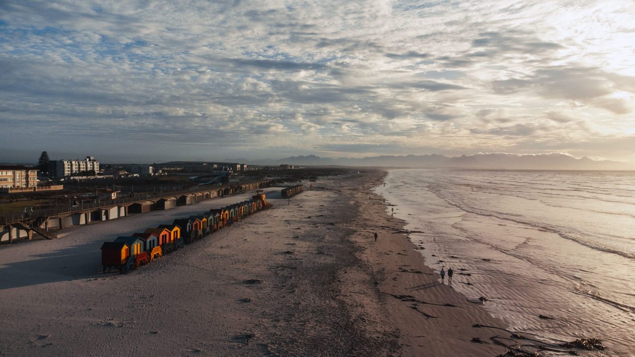 Muizenberg Beach Kaapstad