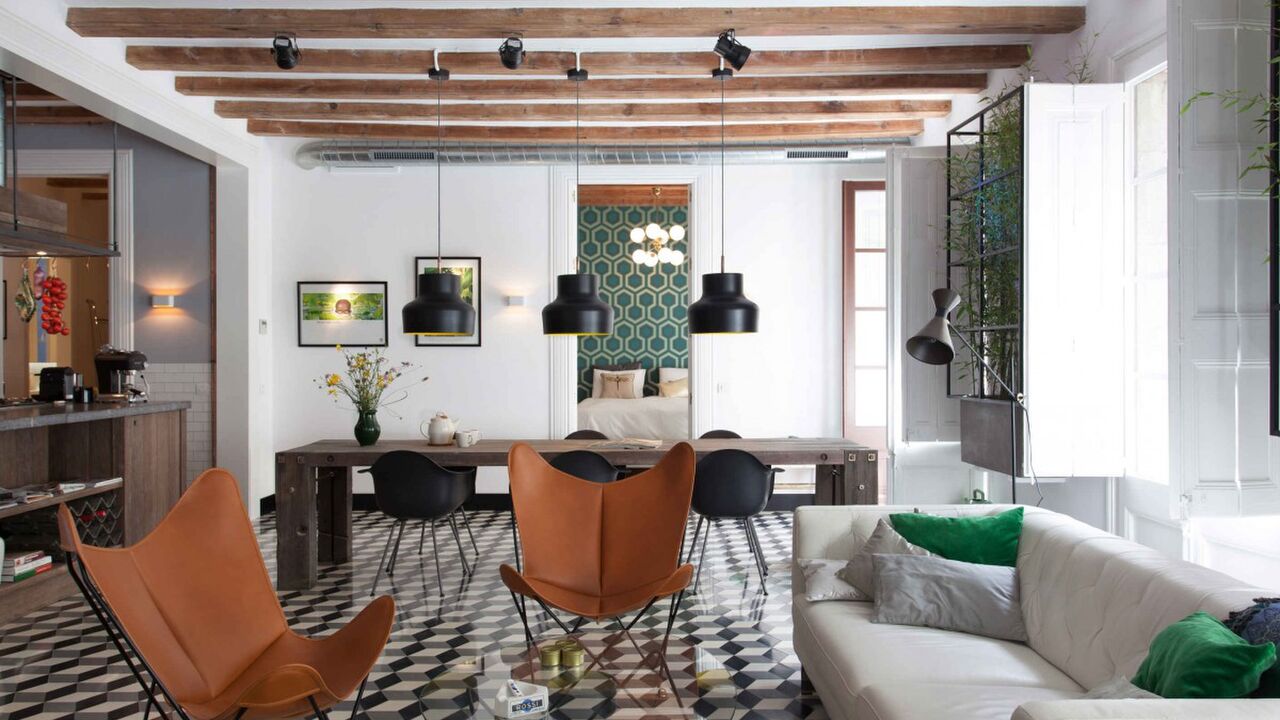 Illustratie voor: Binnenkijken bij een droomappartement in Barcelona