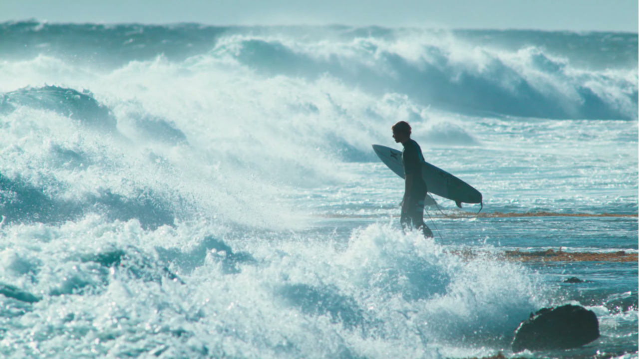 Illustratie voor: De eerste surf film in 4k geeft je kippenvel