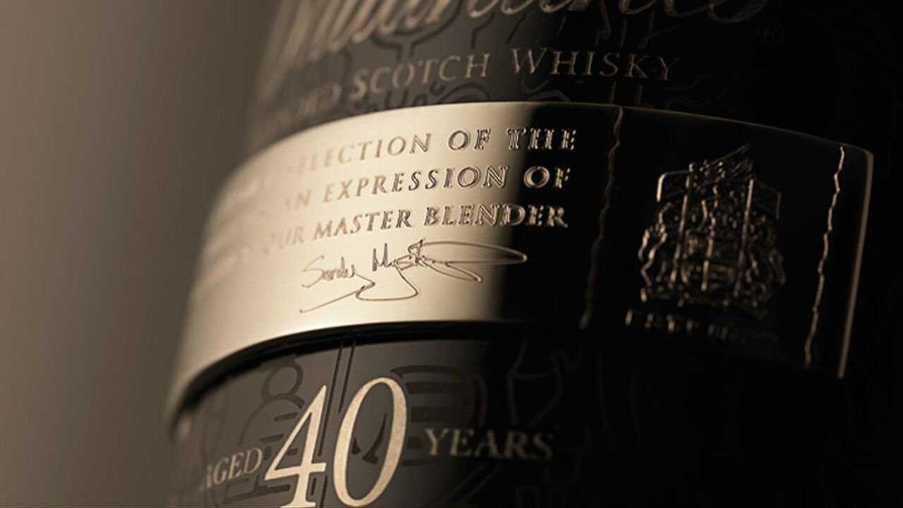 Illustratie voor: Ballantine’s 40 year old exclusieve Whisky komt naar Nederland