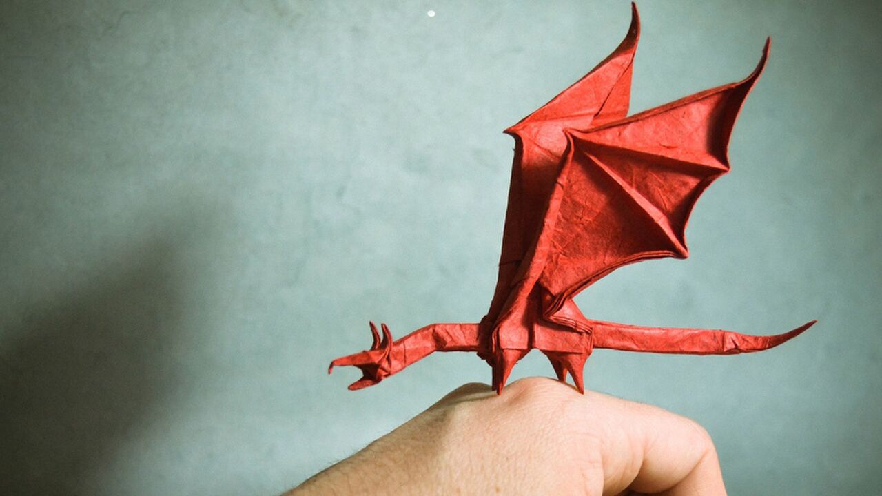 Illustratie voor: Deze man tilt origami naar een nieuw niveau