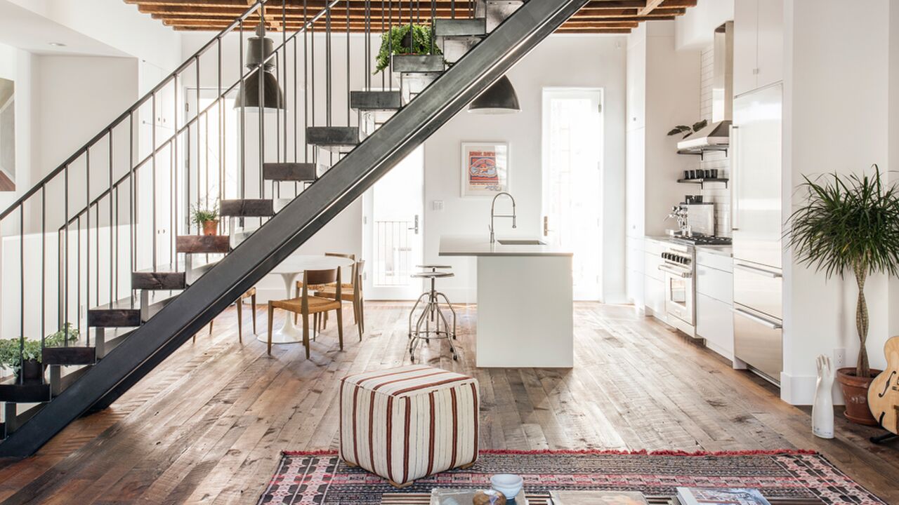 Illustratie voor: Warm, industrieel interieur is perfectie