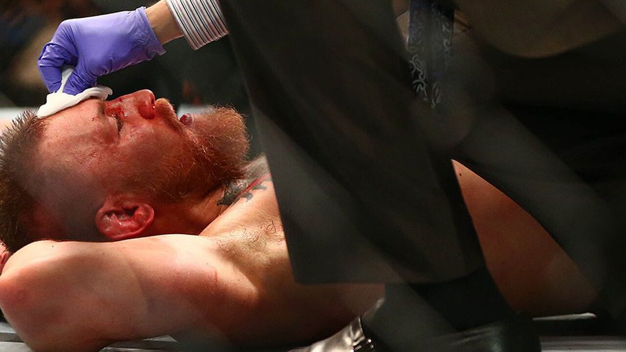 Illustratie voor: Conor McGregor niet onoverwinnelijk in zwaardere gewichtklasse