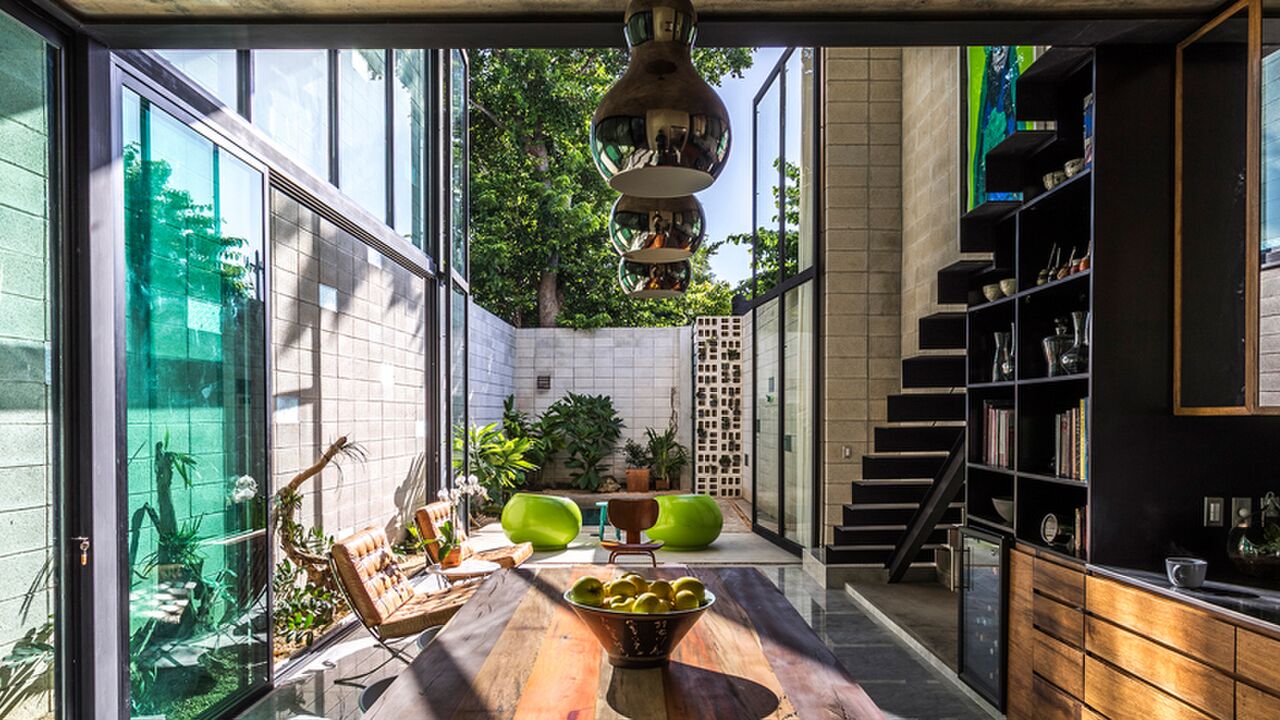 Illustratie voor: Smal, diep pand is iedereens droomwoning
