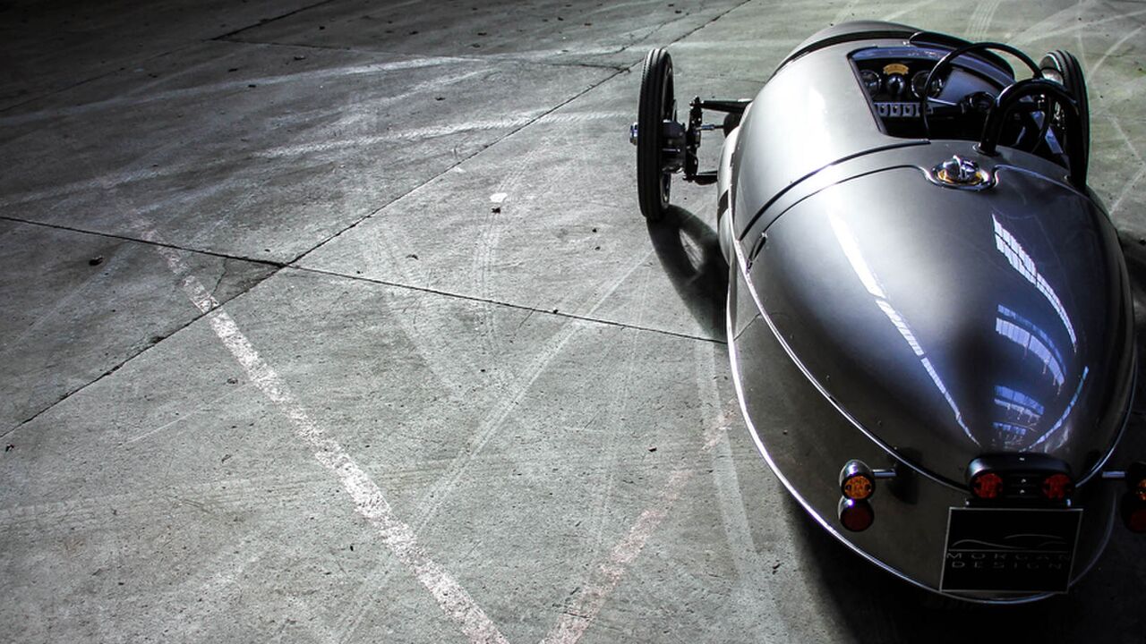 Illustratie voor: De Morgan All-Electric driewieler is een beest